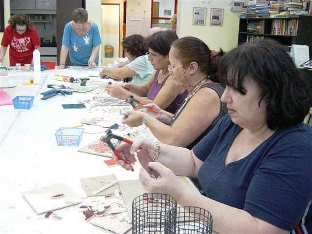 סניף רעות-מכבים-מודיעין: קורס אמנות הפסיפס, ספטמבר 2007