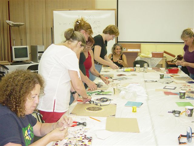 סניף רעות-מכבים-מודיעין: קורס אמנות הפסיפס, ספטמבר 2007