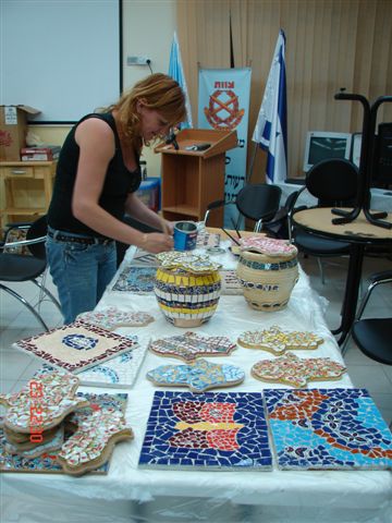 סניף רעות-מכבים-מודיעין: קורס אמנות הפסיפס