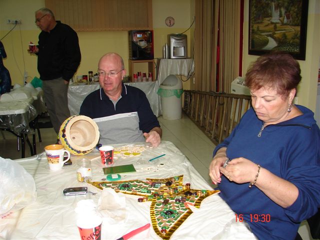 סניף רעות-מכבים-מודיעין: קורס אמנות הפסיפס, דצמבר 2007