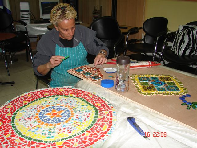 סניף רעות-מכבים-מודיעין: קורס אמנות הפסיפס, דצמבר 2007