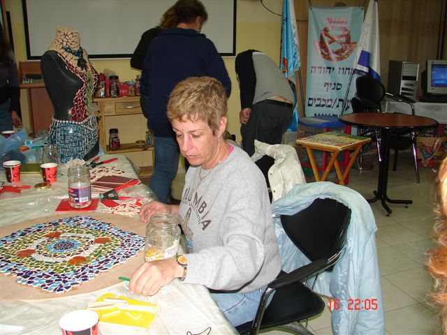 סניף רעות-מכבים-מודיעין: קורס אמנות הפסיפס, דצמבר 2007