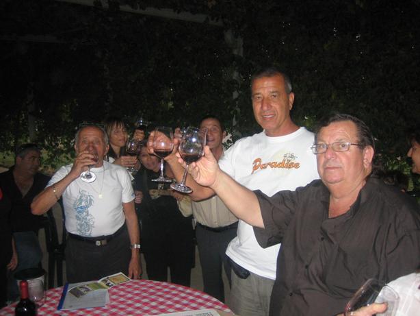 סניף ערד: ביקור ביקב הנס שטרנבך, נובמבר 2007