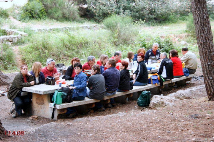 טיול אוהבי לכת בגליל, 12.4.08