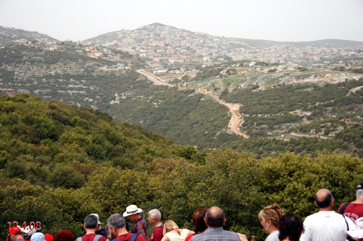 טיול אוהבי לכת בגליל, 12.4.08