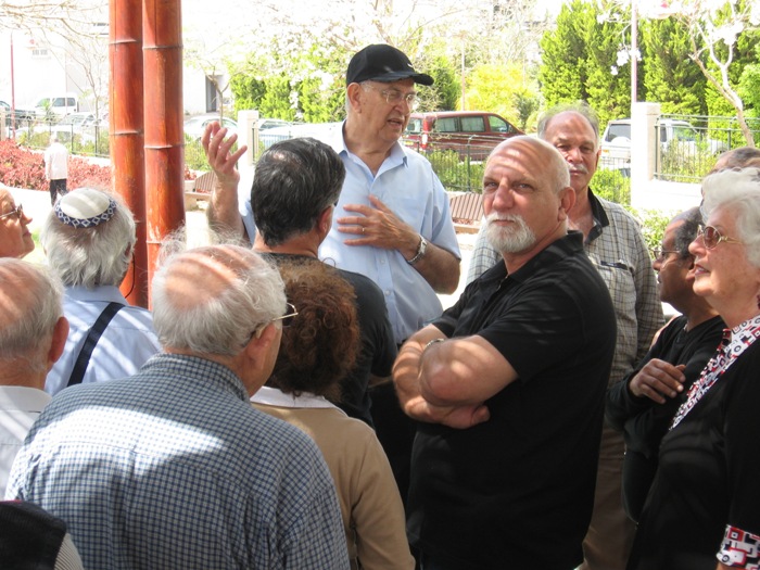 סיור בראשל"צ עם ראש העירייה, אפריל 2008