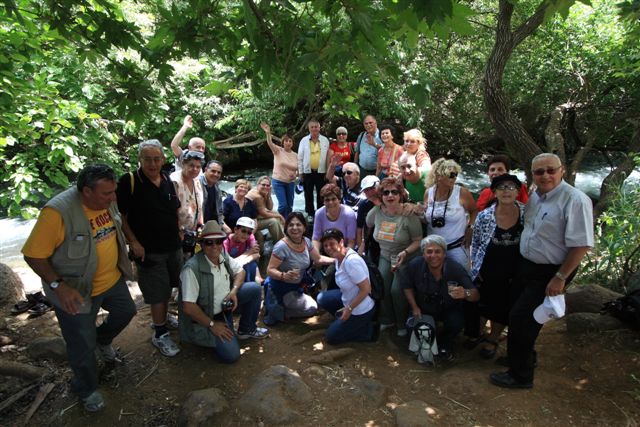 טיול בגליל ובגולן, מאי 2008