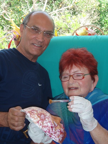 הענקת תעודת גבורות לרות גולדשטיין, יוני 2008