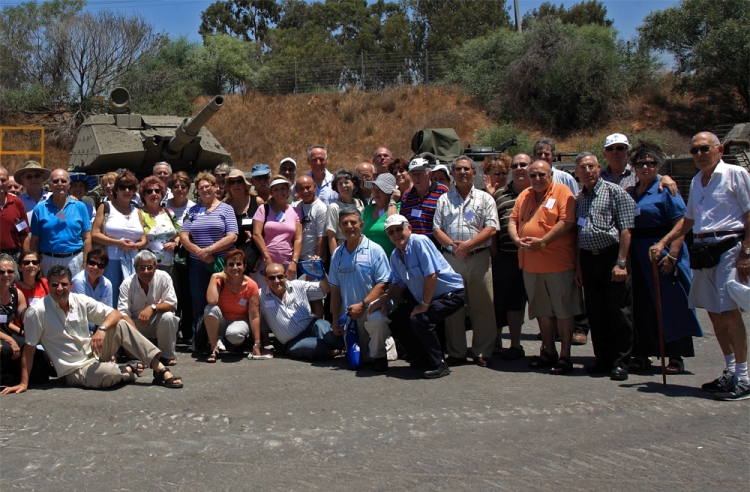 סיור בתעשייה הצבאית, יולי 2008