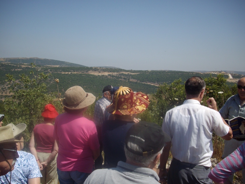 תצפית על לבנון משתולה במסגרת נופשון בצפון, ספטמבר 2008