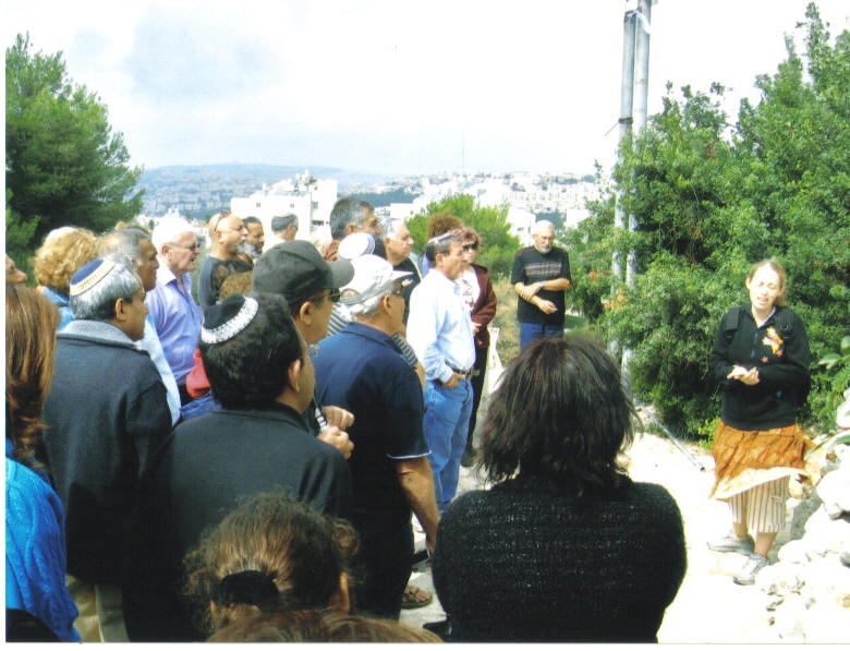 חברי "צוות" סניף גליל מערבי בצעדת ירושלים 15.10.2008