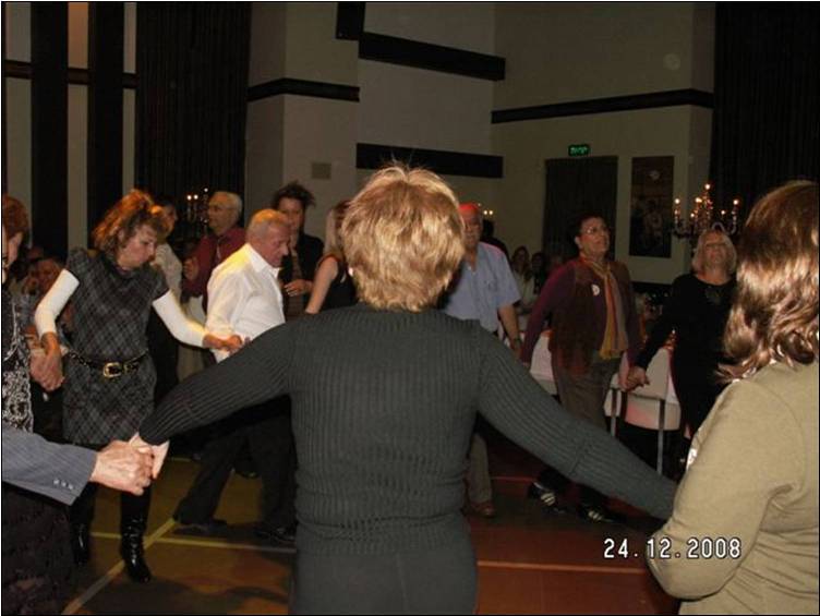 מסיבת חנוכה של הסניף, דצמבר 2008