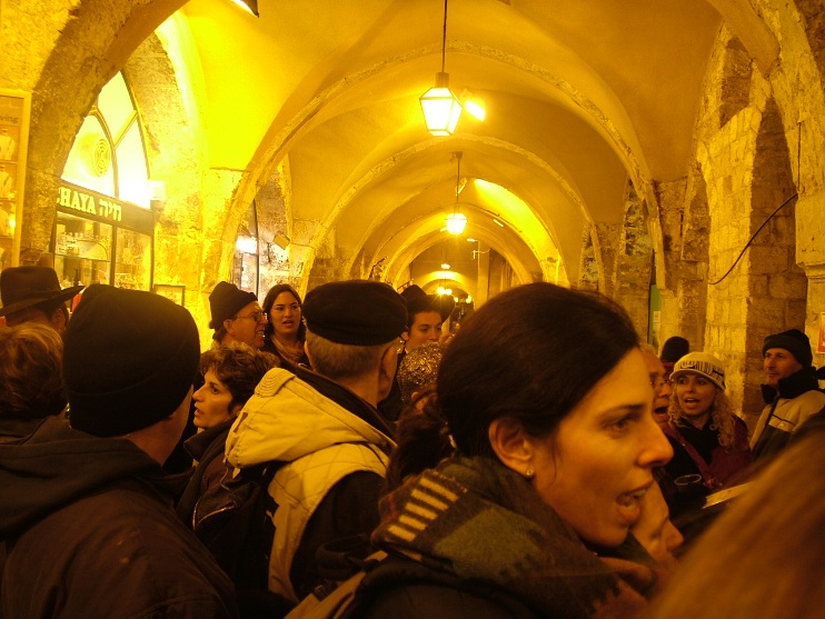 טיול חנוכיות בירושלים, דצמבר 2008