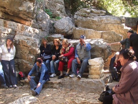 חברי מחוז ירושלים מטיילים ונופשים בצפון, 4.12.08