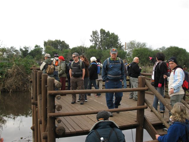 טיול בשביל ישראל קטע נחל אלכסנדר, ינואר 2009