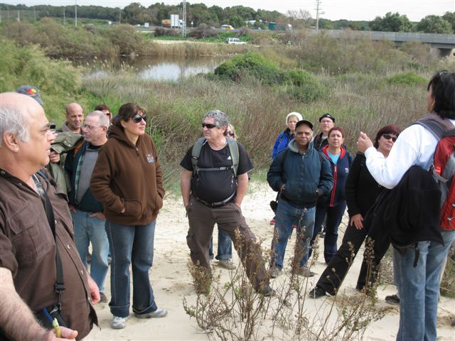 טיול בשביל ישראל קטע נחל אלכסנדר, ינואר 2009