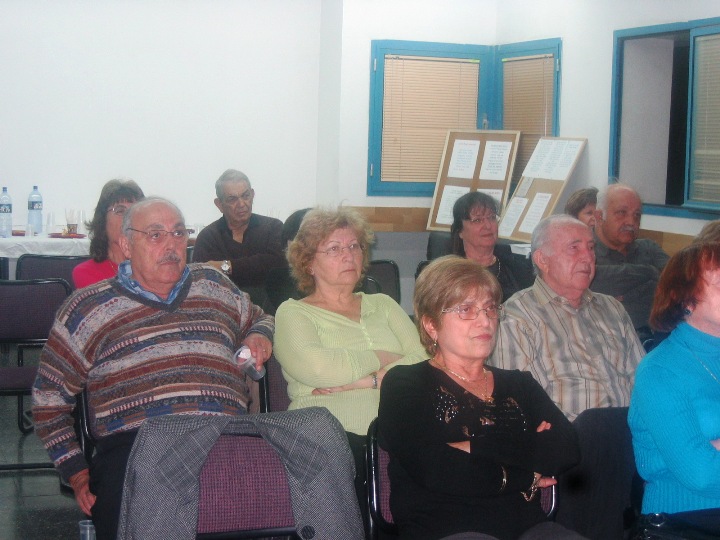 הרצאה בנושא: ``כיבוש ארץ ישראל ע``י האימפריה הבריטית בעת מלחמת העולם הראשונה`` שנערכה ב- 12.2.2009