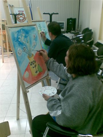 קורס ציור ורישום, פברואר 2009