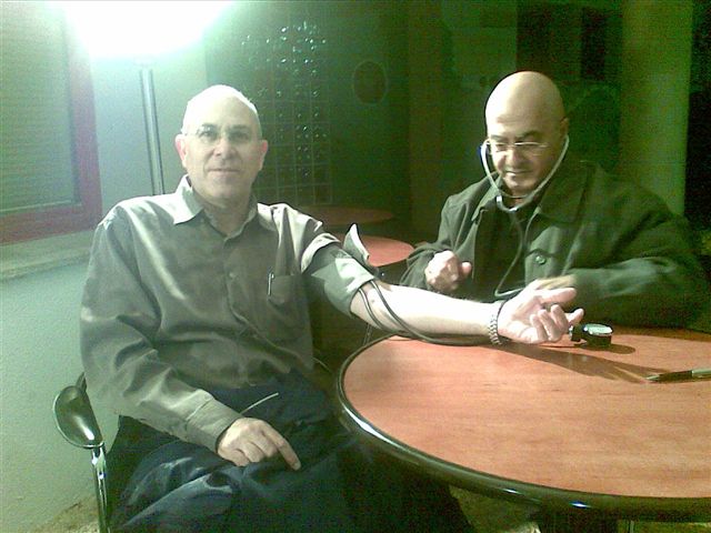 התרמת דם במועדון הסניף בעת מבצע "עופרת יצוקה"