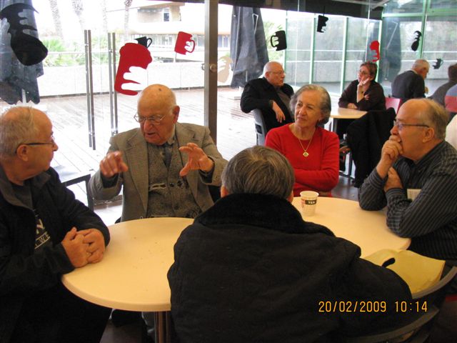 ביקור בבית התפוצות, 20.2.09