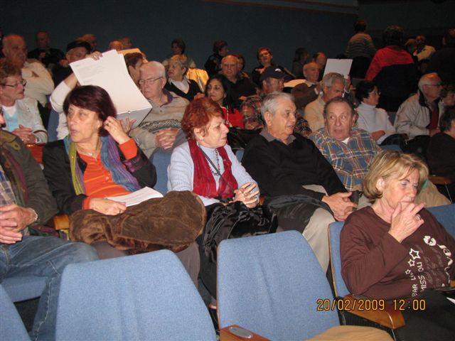 ביקור בבית התפוצות, 20.2.09