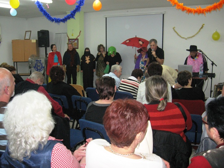 מסיבת פורים, מרץ 2009