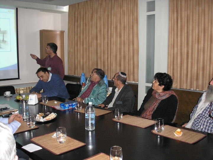 סיור ועדת התנדבות ארצית במחוז דרום, מרץ 2009