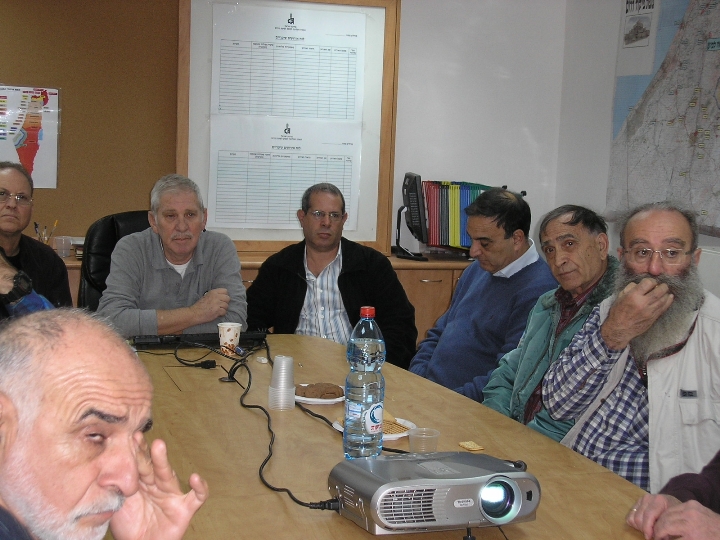 סיור ועדת התנדבות ארצית במחוז דרום, מרץ 2009