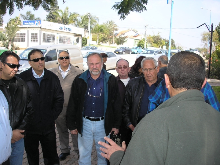 סיור ועדת התנדבות ארצית במחוז דרום, מרץ 2009