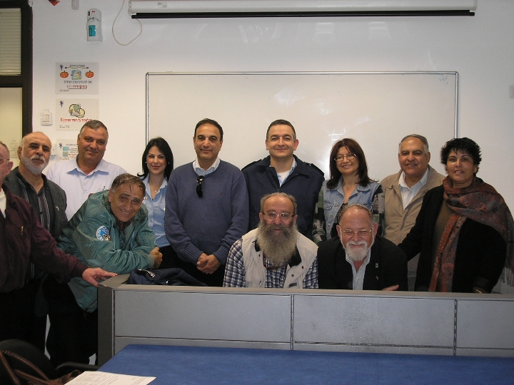 סיור ועדת התנדבות ארצית במחוז דרום, מרץ 2009