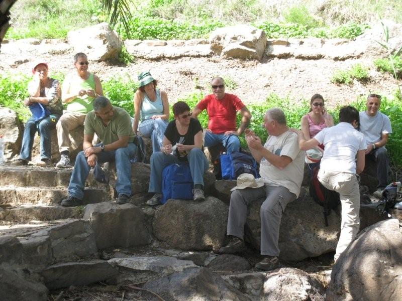 טיול בשביל ישראל באזור הכנרת, מרץ 2009