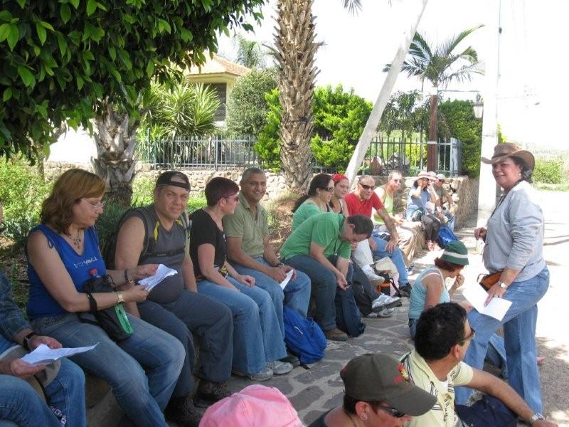 טיול בשביל ישראל באזור הכנרת, מרץ 2009