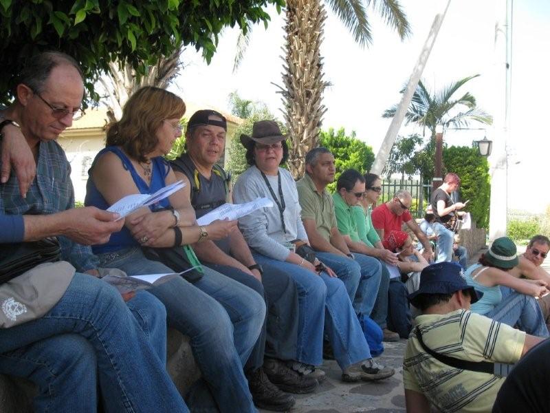 טיול בשביל ישראל באזור הכנרת, מרץ 2009