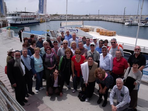 סיור בנמל אשדוד, אפריל 2009