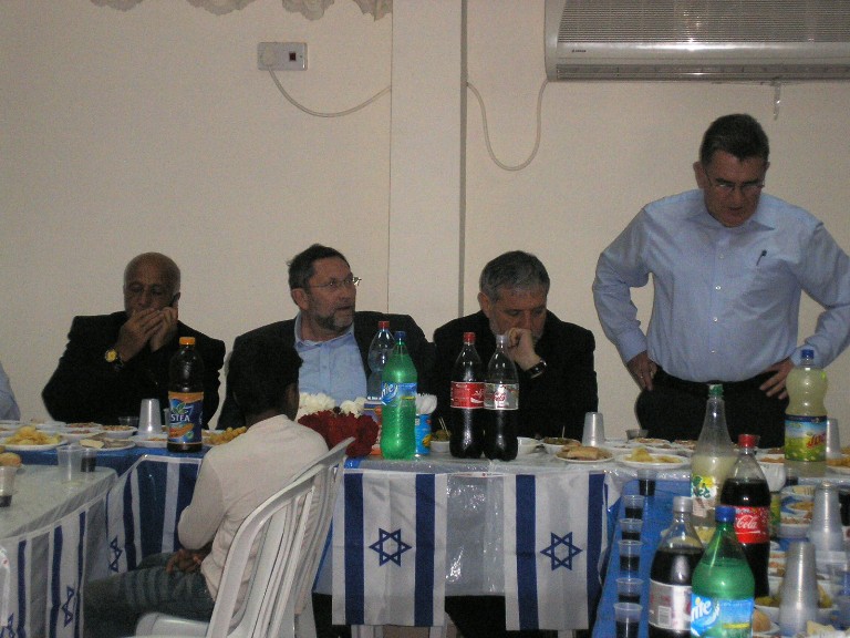 הרמת כוסית ליום העצמאות, אפריל 2009