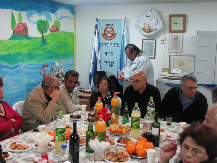 הרמת כוסית לחג הפסח, אפריל 2009