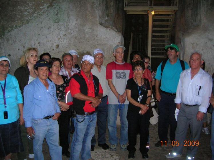 טיול למערות בית גוברין, מאי 2009