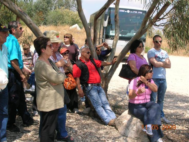 טיול למערות בית גוברין, מאי 2009