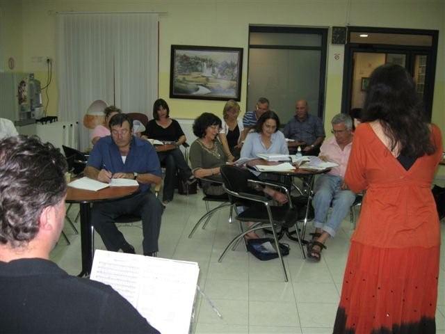 הופעה ביידיש, מאי 2009