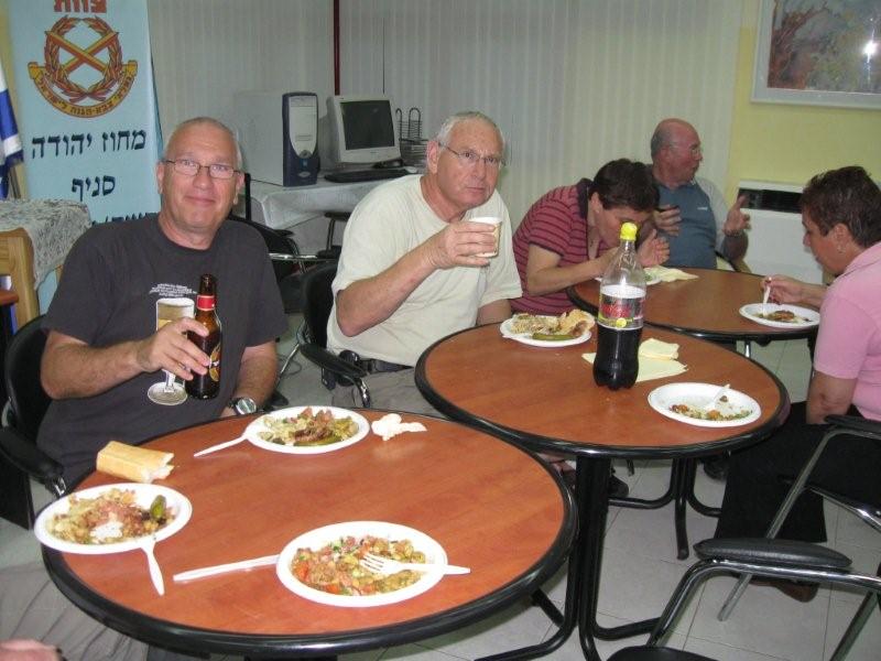 ערב גיבוש למתנדבי הסניף, מאי 2009