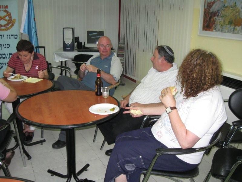 ערב גיבוש למתנדבי הסניף, מאי 2009