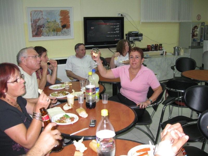 ערב גיבוש למתנדבי הסניף, מאי 2009