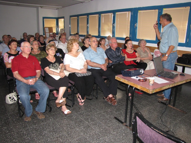 הרצאתו של מר מולה דך בנושא ``לורנס איש ערב`` שנערכה ב- 4.6.2009