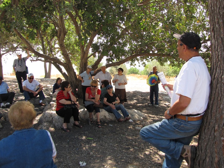 טיול לעמק יזרעאל - ``אנוש כחציר ימיו`` שנערך ב- 8 ביוני 2009