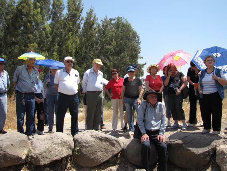 טיול לעמק יזרעאל - ``אנוש כחציר ימיו`` שנערך ב- 8 ביוני 2009