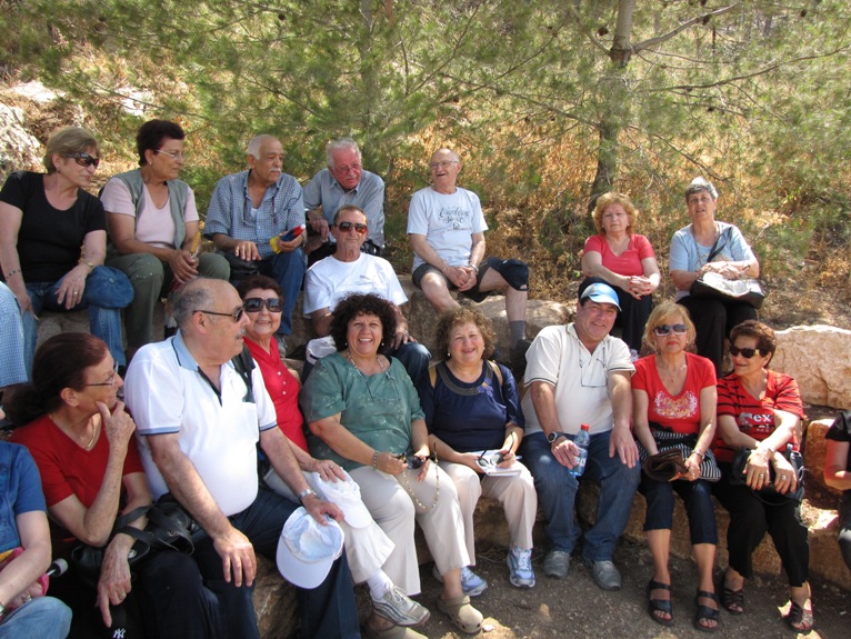 טיול לעמק יזרעאל - ``אנוש כחציר ימיו`` שנערך ב- 8 ביוני 2009