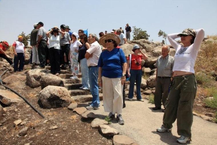 טיול לרמת הגולן, יוני 2009