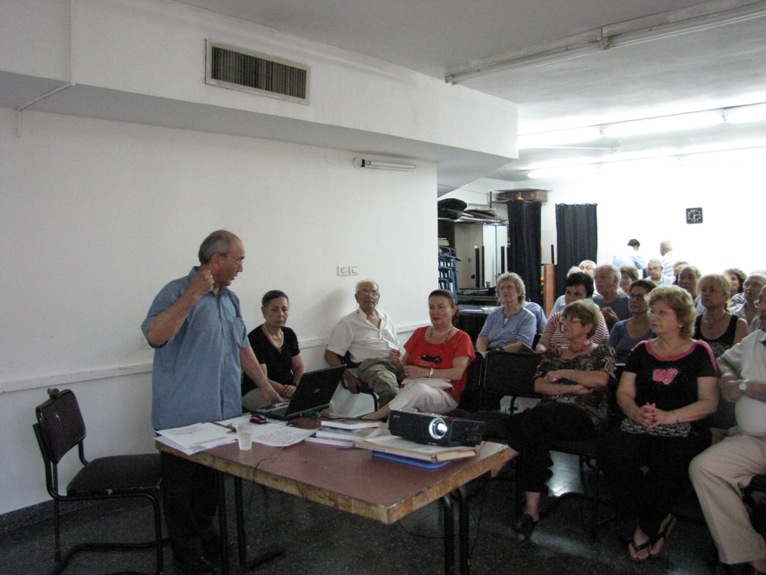 הרצאה בנושא: ``מסע בזמן במרוקו ובאטלס`` שנערכה ב- 2.7.2009