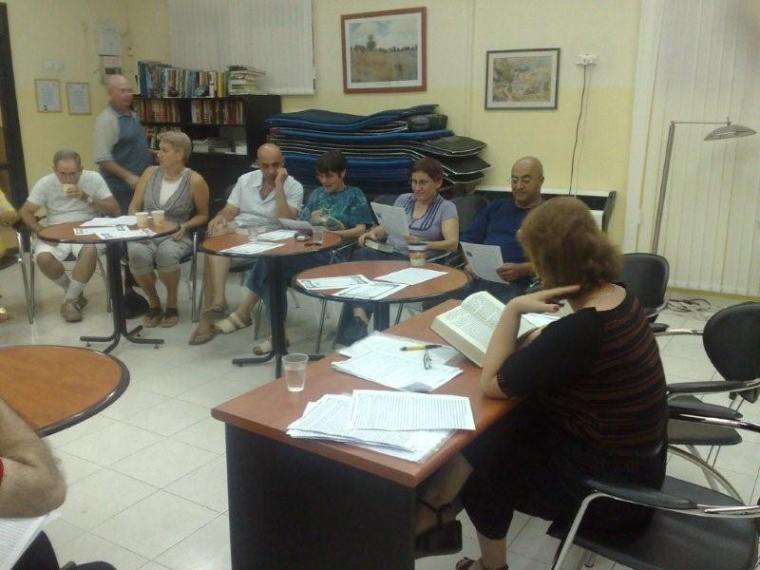 ערב "נגיעות בתנ"ך, יולי 2009