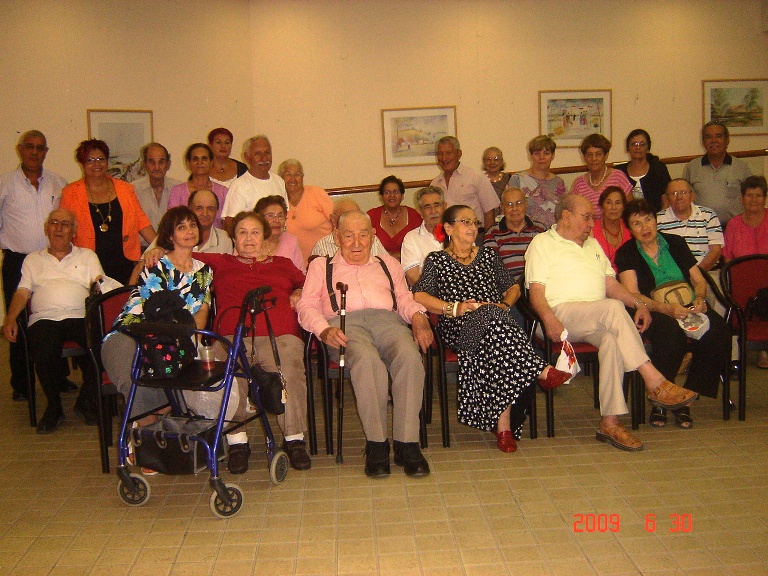 בוקר של כיף לבני 75+, יולי 2009